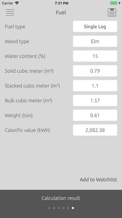 Wood Calculator