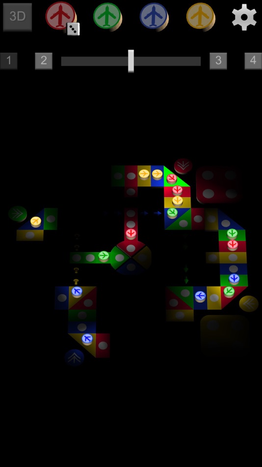 #6. Ludo 3D : Aeroplane Chess (iOS) 由: Oscar Tsang