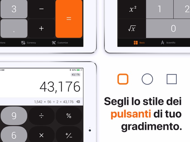 SCARICA CALCOLATRICE SU IPAD