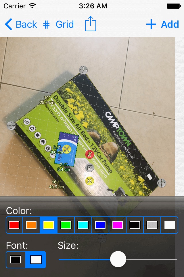 Photo Meter –Picture Measuring screenshot 3