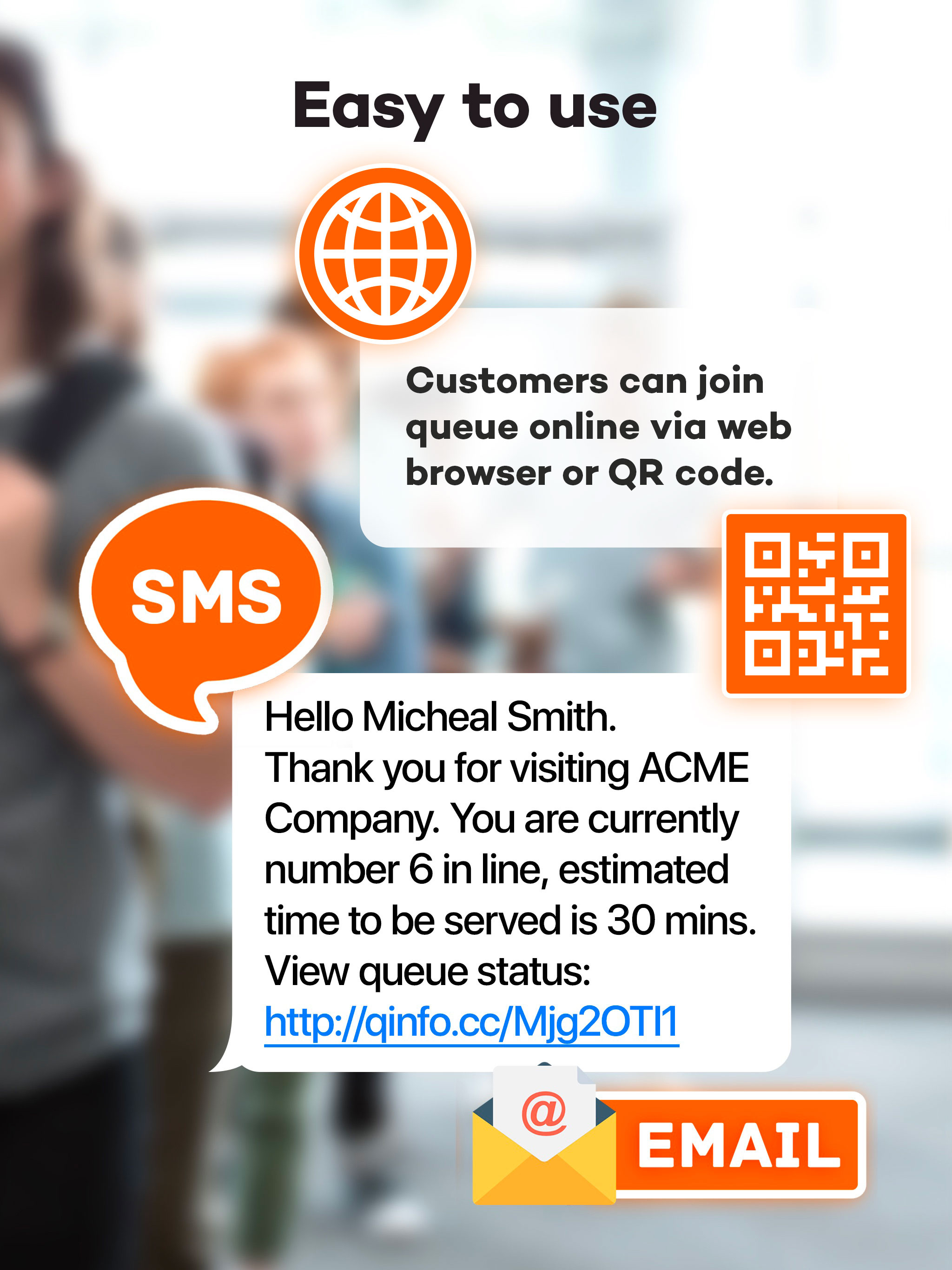 QueuePad for Customer Waitlist