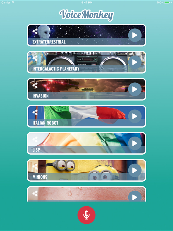 Screenshot #5 pour VoiceMonkey - Voice Changer