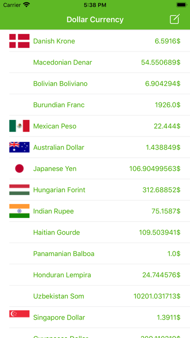 Dollar Currency screenshot 2