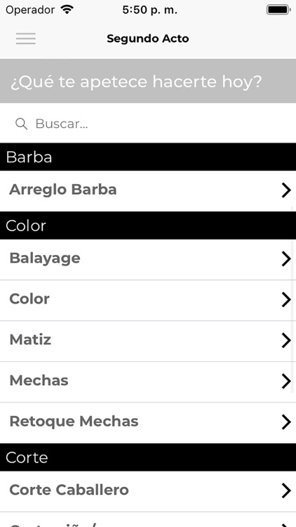 Segundo Acto Peluqueros