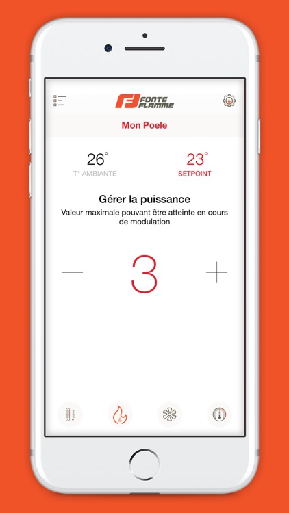 Fonte Flamme Contrôle 2