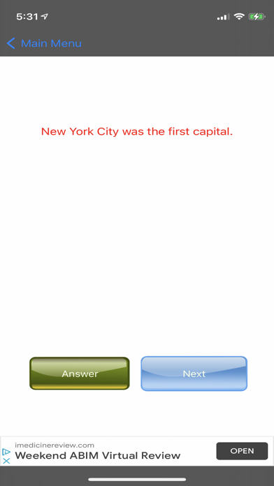 USA Civic Exam - 2021 Latest Screenshot