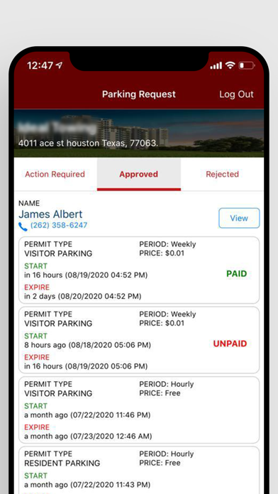 Smart-Parking Screenshot