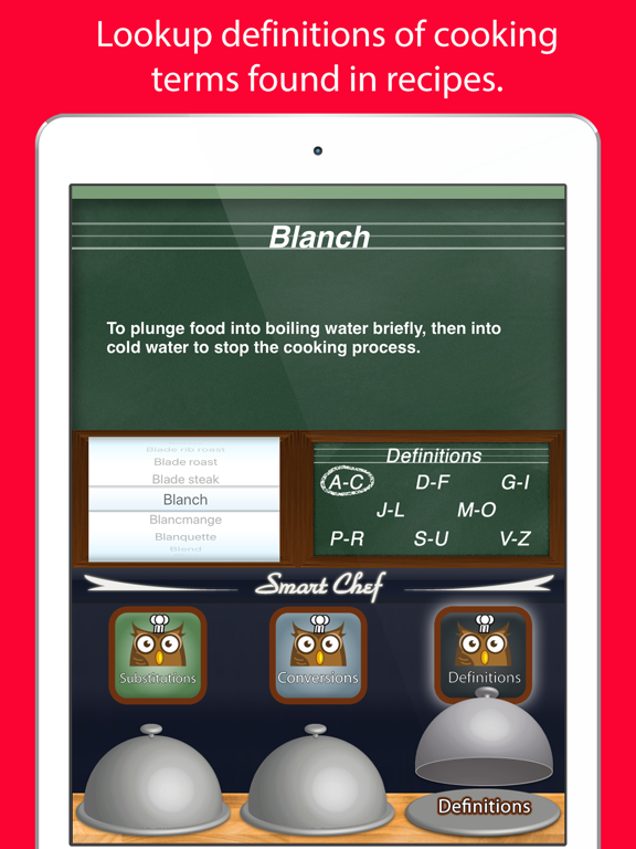 Smart Chef - Cooking Helper iPad screenshot