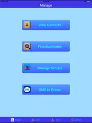 1.2.3 contacts backup lite ipad images 1