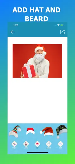 Game screenshot Add Santa to your photo apk