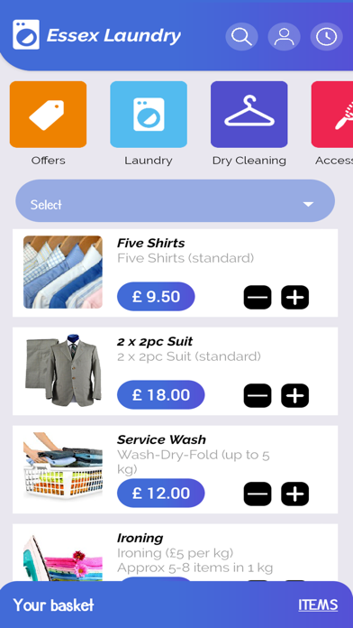 EssexLaundry Screenshot