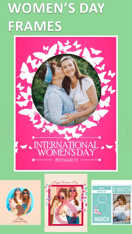Women's Day Photo Frame Editor
