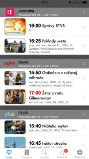 slovak tv+ iphone screenshot 1