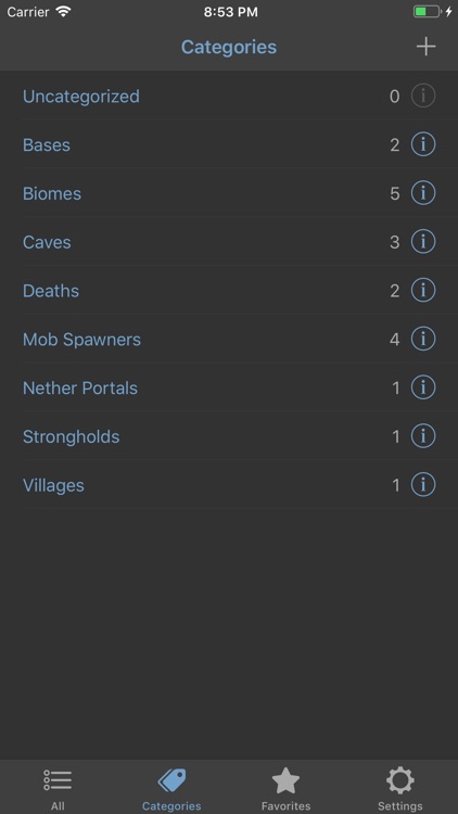 Coordinates for Minecraft