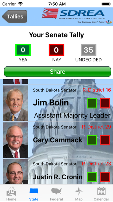 South Dakota Legislative Guide Screenshot