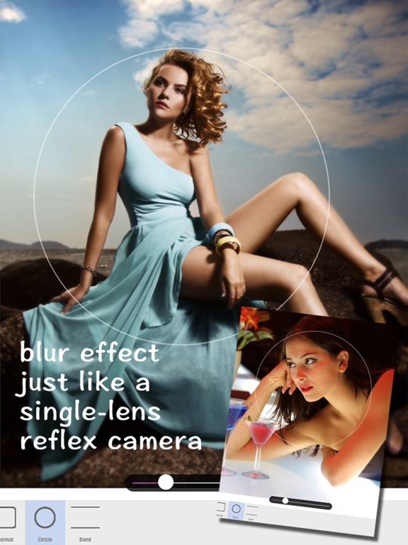 Muse Photo Editor iPad screenshot 4 - Photo & Video app