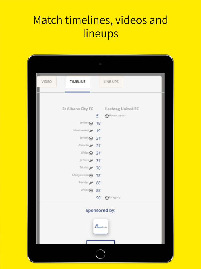 St Albans City FC App