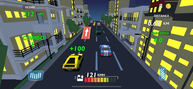 Block Racing Car: Speed Drive