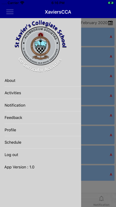 XaviersCCA Screenshot