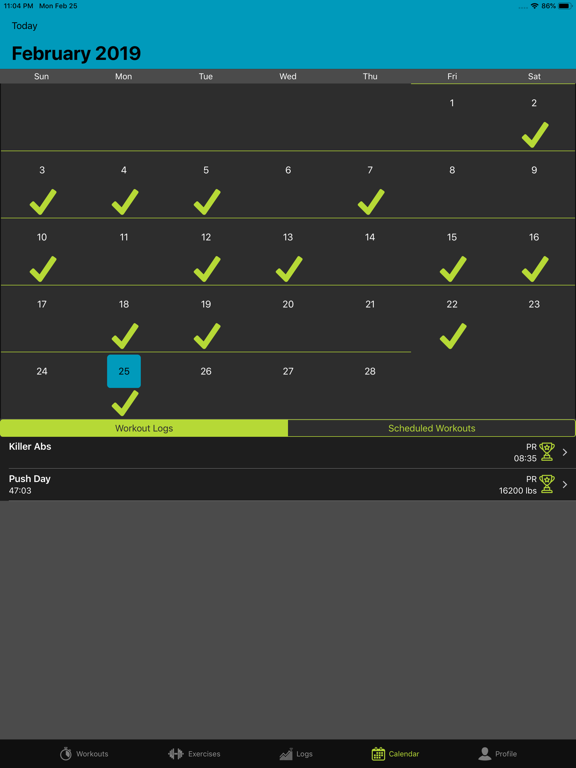 Workout Maker iPad screenshot 9 - Health & Fitness app