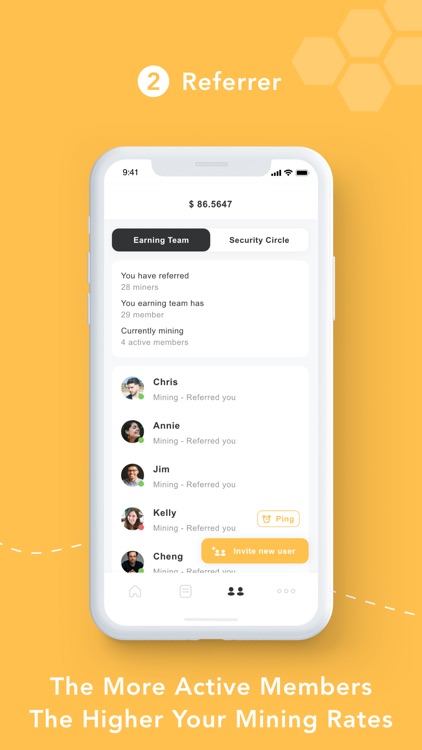 Bee Network:Phone-based Asset