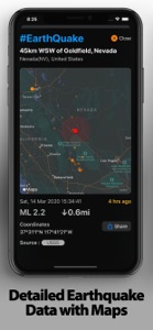 EarthQuake+ screenshot #3 for iPhone