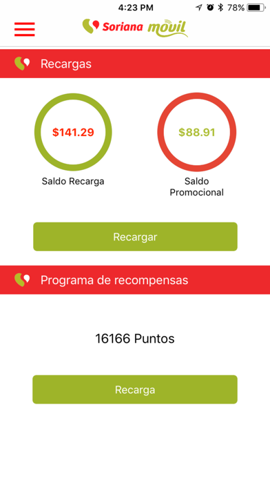 Soriana Móvil Screenshot