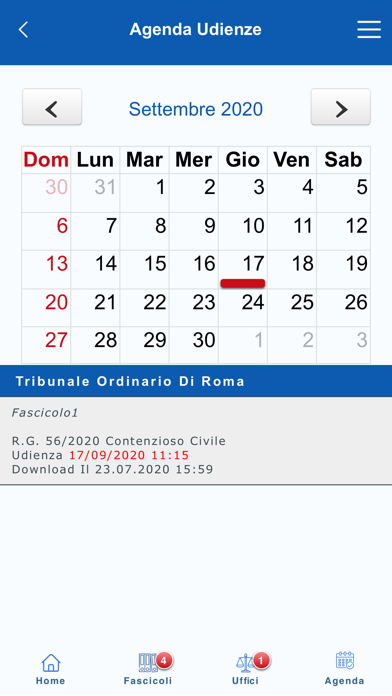 Giustizia Civile Screenshot