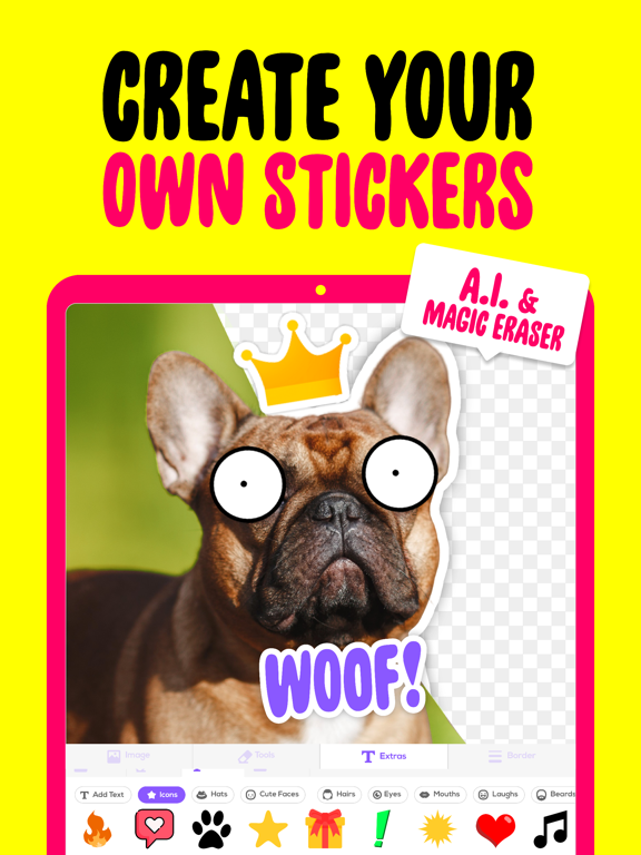 Screenshot #6 pour Sticker Maker + Stickers