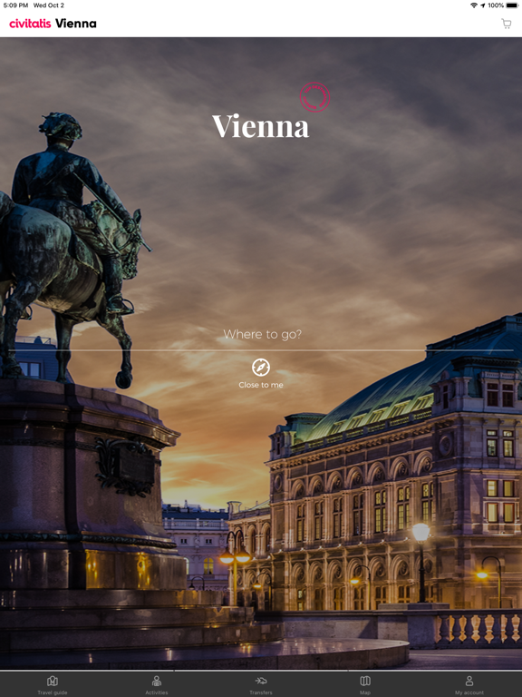 Vienna Guide Civitatis.com iPad screenshot 1 - Travel app