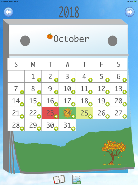 Screenshot #6 pour Kids' Calendar