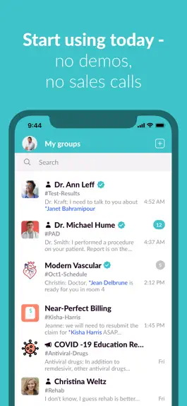 Game screenshot AmazingDoc Medical Messenger apk