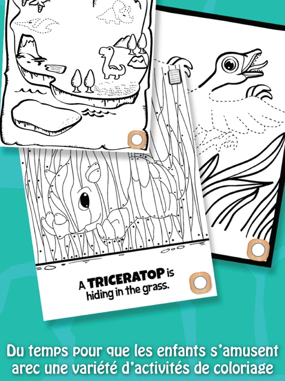 Screenshot #5 pour Peinture et Jeu: Dinosaures