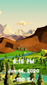 Big Live Clock~Wallpapers Time screenshot