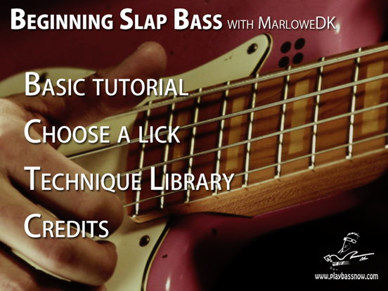 Beginning Slap Bass MarloweDK iPad app afbeelding 4