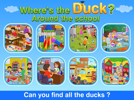 Screenshot #4 pour Where's The Duck? School Lite