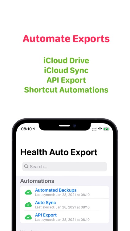 Health Auto Export - JSON+CSV