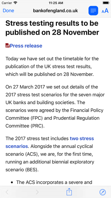 Central Banks Screenshot