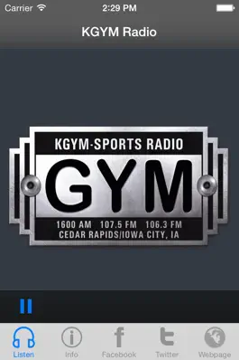 Game screenshot KGYM Sports Radio mod apk
