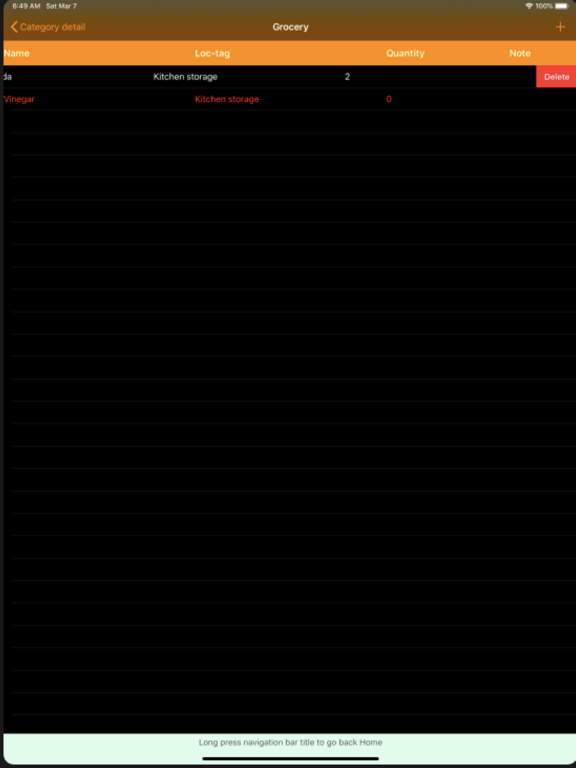 Home Inventory Pro iPad screenshot