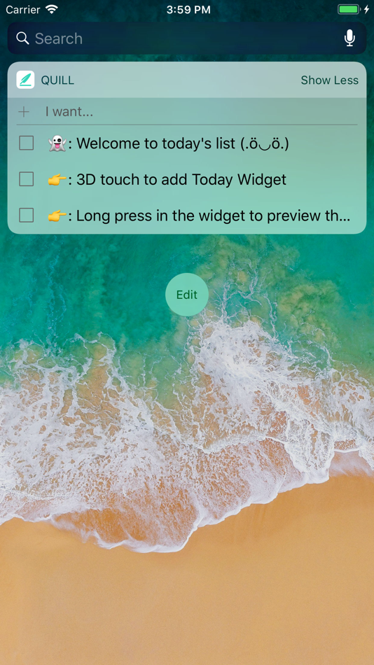 #1. Quill - Todo list (iOS) 게시자: 元吉 李