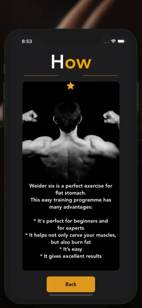 Weider 6 Pro: ABS, A6W, 6 pack