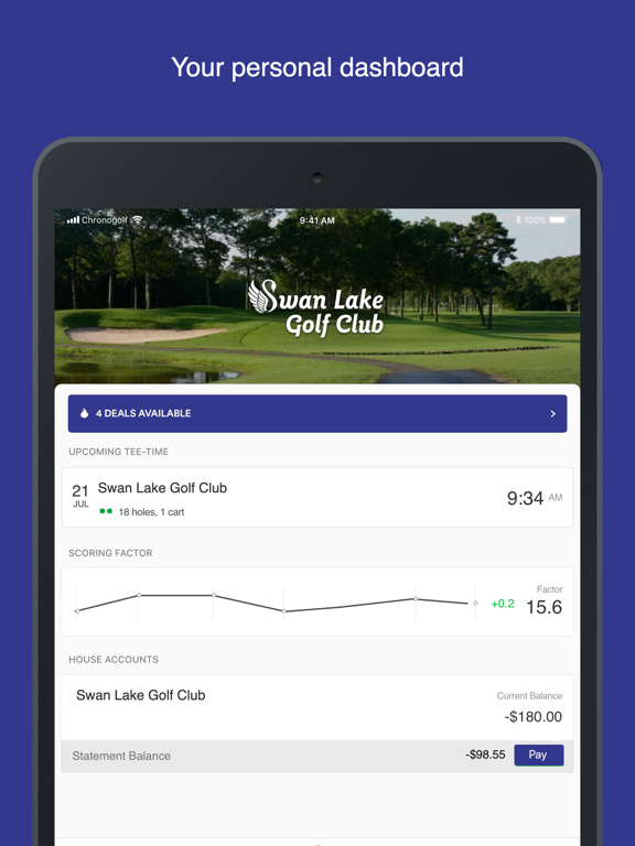 Screenshot #4 pour Swan Lake Golf Club
