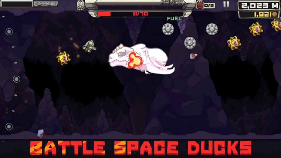 #4. Flop Rocket (iOS) 由: Butterscotch Shenanigans, Inc.