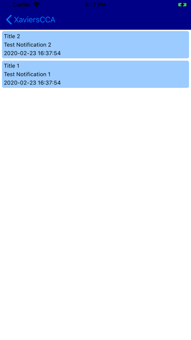 XaviersCCA Screenshot