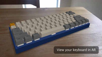 Keyboard Designer AR Screenshot