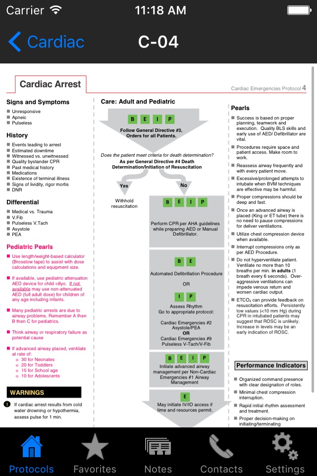 LCFR Field Operations Guide screenshot 3