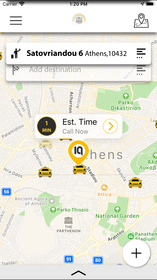 #2. ΡΑΔΙΟΤΑΞΙ ΠΑΡΘΕΝΩΝ (iOS) 由: IQTaxi Inc.