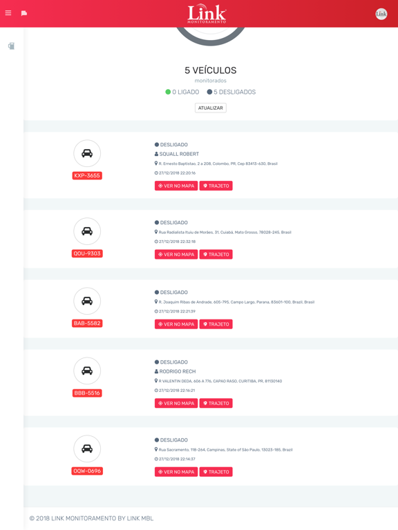 Screenshot #6 pour Link Monitoramento App