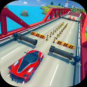 Sans peur Highway Car Stunt